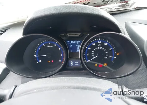 2014 Hyundai Veloster Turbo W/Blue from USA, damaged, VIN KMHTC6AE3EU190728